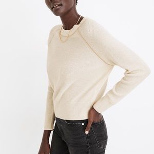 Madewell Cashmere Shrunken Sweatshirt Medium
